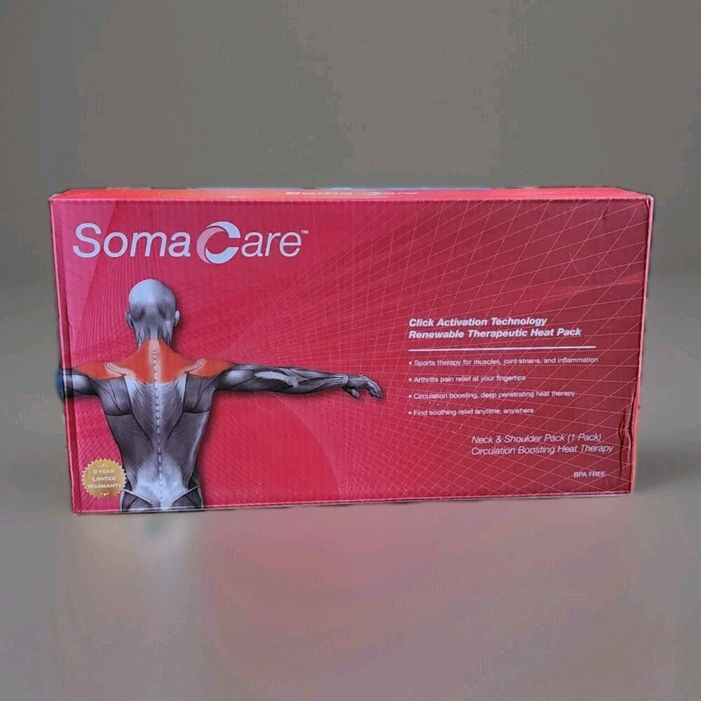 Soma Care Neck & Shoulder Click Activation Circulation Therapeutic Heat Pack
